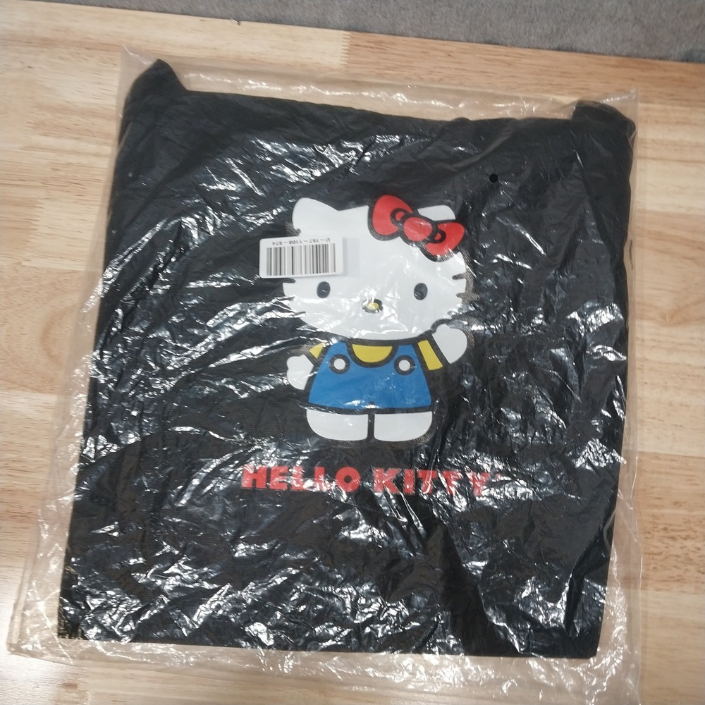 Forever 21 Womens Tote Bag Hello Kitty Graphic Sanrio‎ Black